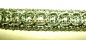 Preview: Litze gold  mit Strass optik